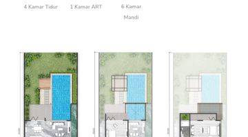 Gambar 5 Rumah Mewah Golf Island View Golf Dan Laut Uk 12x35 Cluster Mozart Chopin 3 Lantai Ada Lift Dan Kolam Renang