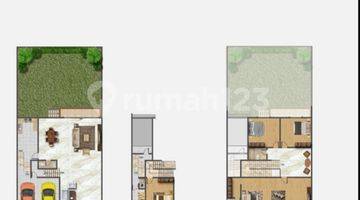 Gambar 4 Disewa Rumah Baru Golf Island Uk 12x30 Hadap Utara Selatan Cluster Melody Golf ,mozart 3 Lantai