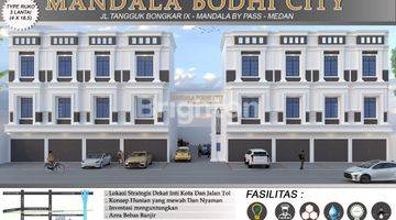 Gambar 5 HUNIAN RUKO & TOWNHOUSE EXCLUSIVE YANG MENAWARKAN KENYAMANAN DAN KEAMANAN PERSEMBAHAN DARI MANDALA BODHI CITY-TIPE TOWNHOUSE DENGAN LOKASI STRATEGIS YANG BERADA PADA KAWASAN MANDALA, DENAI, SUKARAME, DI KECAMATAN MEDAN DENAI.