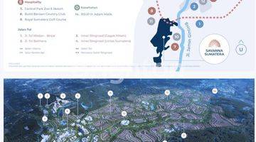 Gambar 5 HUNIAN KOTA SATELIT DAN MANDIRI TERBESAR DI SUMATERA UTARA YANG BERKUALITAS TINGGI DENGAN NUANSA ALAM YANG DILENGKAPI CLUSTER GATE DENGAN MENAWARKAN KENYAMANAN DAN KEAMANAN PERSEMBAHAN DARI *SAVANNA SUMATERA CLUSTER ANANTA-TIPE CASSIA*. HUNIAN KOTA PINTAR