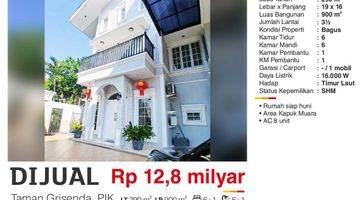 Gambar 3 Di Jual Rumah Mewah 3,5 Lantai Taman Grisenda Pik Jakarta Utara Bagus Siap Huni LIS 