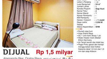 Gambar 5 Dijual Rumah Alamanda Residence Graha raya Tangerang Bagus Siap Huni Murah Bagus