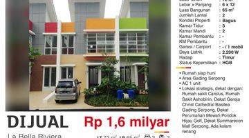 Gambar 2 Dijual Murah Rumah 2 Lantai La Bella Riviera Gading Serpong Tangerang Bagus Siap Huni Strategis 