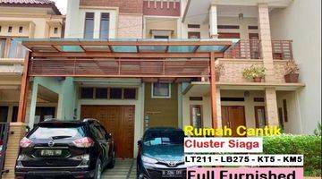 Gambar 1 Rumah Mewah Mrh Full Furnished Di Pejaten, Strategis Bebas Banjir