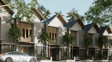 Gambar 1 Rumah Tangan Pertama Modern Minimalis 3BR 2 Lantai Teuku Umar Denpasar