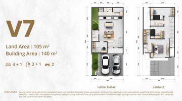 Gambar 5 Rumah Luxury 2lt 7x15 4+1kt Cluster Vastu Jgc Jakarta Garden City