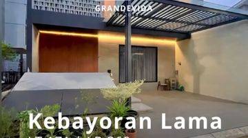 Gambar 1 Rumah Cantik Full Furnished Di Kebayoran Lama 