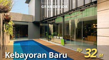 Gambar 1 Rumah Luxurious Modern Di Cilandak, Bangunan 2 Lantai, Lokasi Strategis.