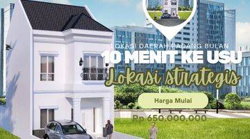 Gambar 4 dijual rumah dipadang bulan 2 lantai dikota medan