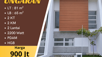 Gambar 1 Dijual Rumah Minimalis Modern 2 Lt Amaya Residence Ungaran Semarang