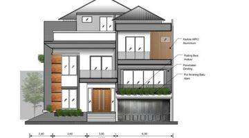 Gambar 1 Dijual Rumah Hoek Baru Design Modern Minimalis Di Bsd Eminent