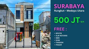 Gambar 1 Rumah Baru 2 Lantai Shm Dekat Merr Pandugo Rungkut Surabaya Timur