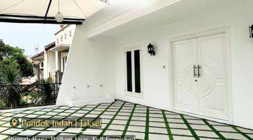 Gambar 1 Rumah Baru Balkon Luas Full Furnish Termurah di Pondok Indah