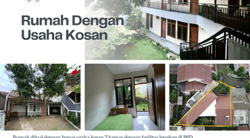 Gambar 1 Rumah dengan Usaha Kosan 7 Kamar, Fasilitas Lengkap & Lokasi Strategis di BSD