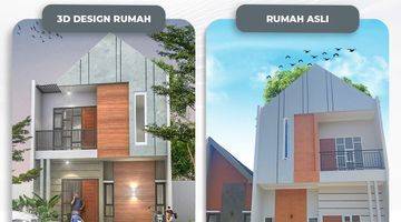 Gambar 4 Rumah 2 Lantai Di Pondok Gede Bekasi Bisa Request Desain