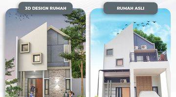 Gambar 3 Rumah 2 Lantai Di Pondok Gede Bekasi Bisa Request Desain