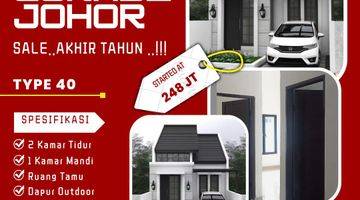 Gambar 5 Rumah Termurah 200 Jutaan Di Johor Ujung di jln padat karya, Medan Johor