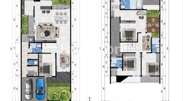 Gambar 1 RUMAH BARU MINIMALIS MODERN DENGAN PRIVATE BALCONY LOKASI DI CITRALAND SURABAYA DEKAT GWALK, RADIAL ROAD, PAKUWON MALL, KONJEN AMERIKA