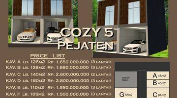 Gambar 1 Aparthouse Pasar Minggu Bisa Costom 2/3 Lt Akses 2 Mobil Pejaten