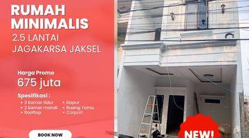 Gambar 3 Dijual Rumah Cluster 2,5 Lantai Akses Mobil Jl Pepaya Jagakarsa 