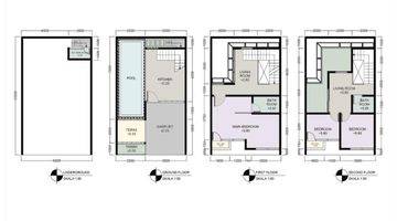 Gambar 2 Dijual Rumah Modern Compact Lt62m² Strategis Pasar Minggu Kpr