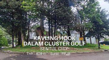 Gambar 1 KAVLING HOOK SENTUL CITY 
Dalam cluster Golf 