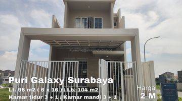 Gambar 1 Rumah Puri Galaxy Surabaya timur samping Araya Manyar klampis