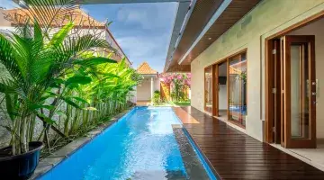 Gambar 1 Villa Modern Minimalis 2KT dengan View Pantai di Sanur, Denpasar