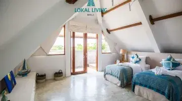 Gambar 4 Villa 2 Lantai 6KT dengan View Laut di Ketewel, Gianyar SHM