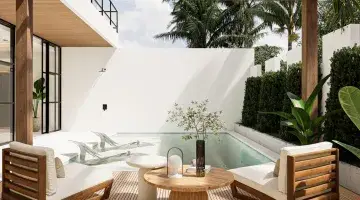 Gambar 5 Villa Baru Modern 2 Lantai Dengan View Pantai di Uluwatu, Badung