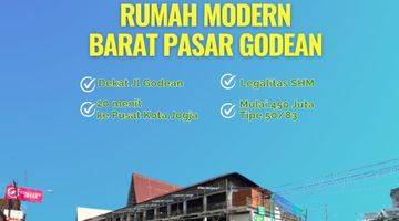 Gambar 1 Beli Rumah Di Barat Pasar Godean, Mulai 450 Juta Siap Kpr