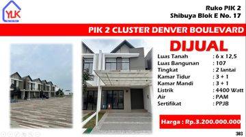 Gambar 1 DIJUAL Rumah 2 Lantai di Denver Boulevard uk. 6×12,5