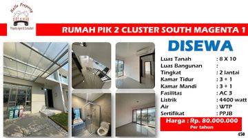 Gambar 1 RUMAH 2 LANTAI BARU di PIK 2 Cluster South Magenta 1. 8x10 m2