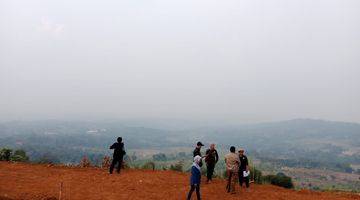 Gambar 1 Tanah kavling siap bangun villa, view pegunungan udara sejuk 