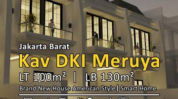 Gambar 1 Smart Home Rumah American Style di Kav Dki, Meruya, Jakarta Barat