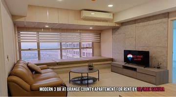 Gambar 1 Disewakan Apartemen Orange County 3 BR Fully Furnished And Good Condition Ready To Move