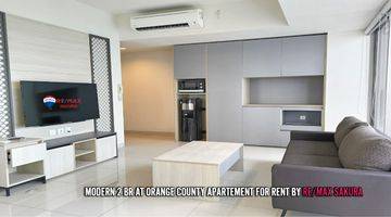 Gambar 1 Disewakan Apartemen Orange County 2 BR Fully Furnished And Good Condition Ready To Move By Remax Sakura