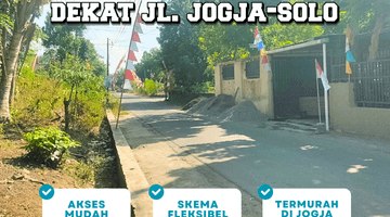 Gambar 1 Tanah Jogja SHM Pekarangan, Strategis di Purwomartani