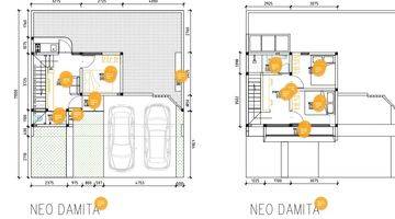 Gambar 2 Rumah 2 Lantai Kontemporer Dalam Perumahan Palagan Mlati Sleman