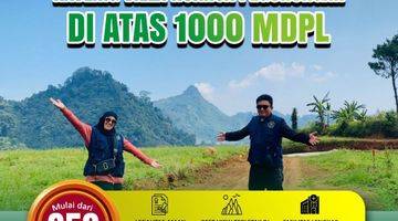 Gambar 1 Tanah Kavling View cantik Diatas 1000 MDPL Situ Rawa Gede Puncak