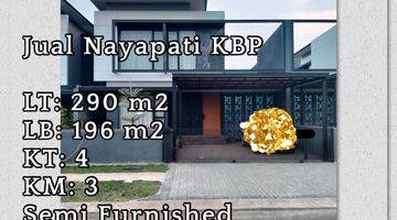 Gambar 1 DIJUAL Rumah 2 Lantai Bagus Semi Furnished di NAYAPATI KBP