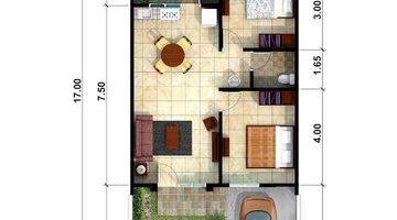 Gambar 2 Rumah 1lt 7x17 119m2 2+1kt di Cluster Bayu Suvarna Sutera Cikupa 