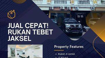 Gambar 1 Dijual Cepat Ruko Crown Pala Cejl Dr Soepomo Tebet, Jakarta Selatan