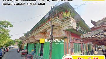 Gambar 1 Dijual Kost & Ruko di Pasar Klewer, Surakarta, Surakarta