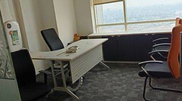 Gambar 4 Sewa Kantor Full Furnish 1200 M2 di Grand Slipi Tower, Hrg Ekonomis