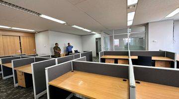 Gambar 1 Sewa Kantor Full Furnish 209 M2 di Menara Thamrin Jakpus, Hrg Nego