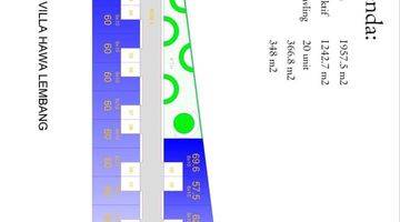 Gambar 1 Kavling Luas 60m2 SHM di Komplek Cluster Lembang