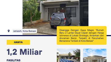 Gambar 1 Rumah 2 Lantai Bagus Semi Furnished SHM di Kota Bekasi