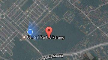 Gambar 1 Jual tanah di Jalan Raya Lemah Abang, Cikarang Utara