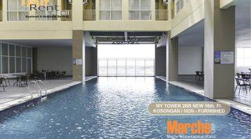 Gambar 4 Di Jual My Tower Apartemen 2br Lantai 16 Baru Unfurnished